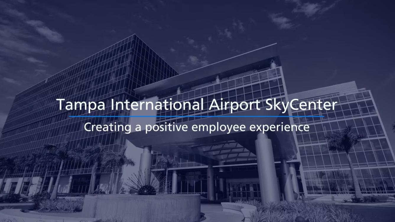 Tampa Airport Skycenter exterior
